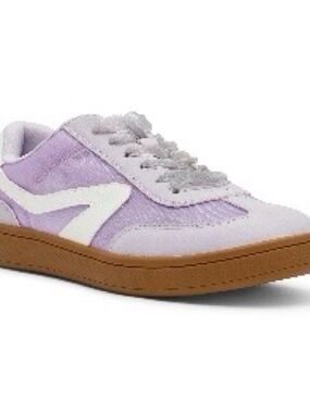 DV for Dolce Vita Lavender Mesh Voyage Sneakers with White Accent and Gum Sole